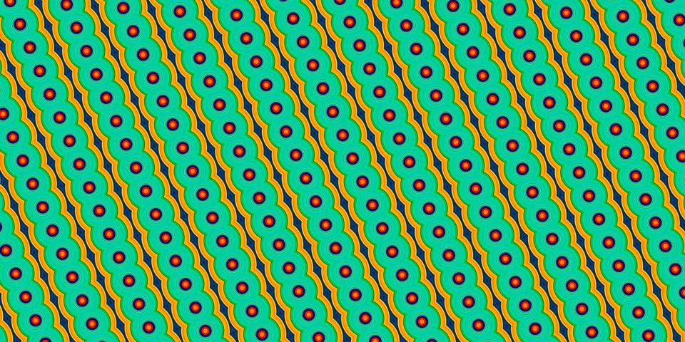 Bright background with colorful abstract pattern Illustrazione stock