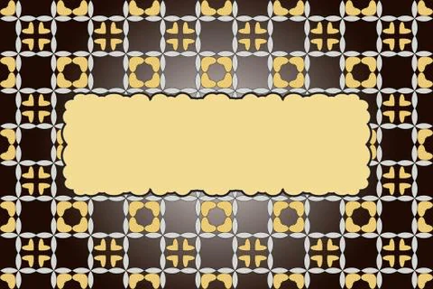 Bright background with dark brown gradient Stock Illustration