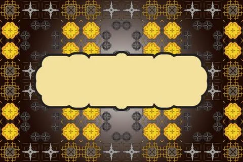 Bright background with dark brown gradient Stock Illustration