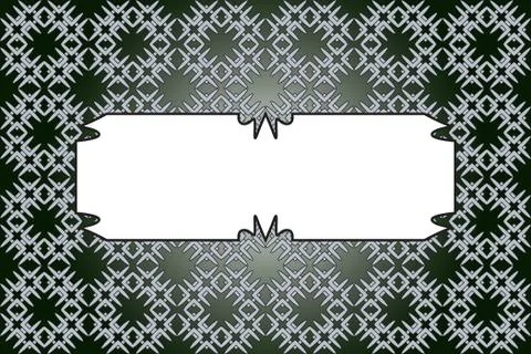 Bright background with dark green gradient Stock Illustration