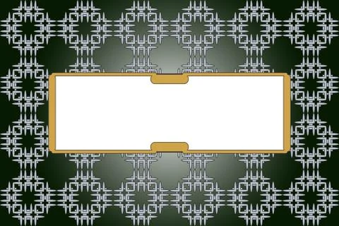 Bright background with dark green gradient Stock Illustration