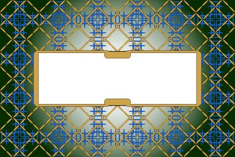 Bright background with dark green gradient Stock Illustration