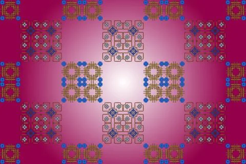 Bright background with dark green gradient Stock Illustration