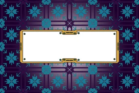 Bright background with dark purple gradient. Stock Illustration