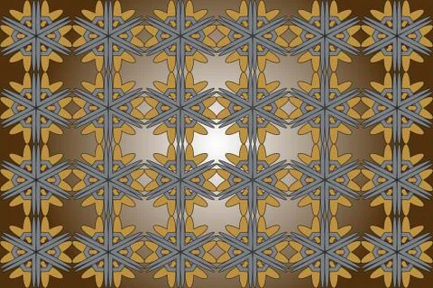 Bright background with dark yellow gradient. Stock Illustration