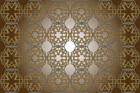 Bright background with dark yellow gradient. Illustrazione stock