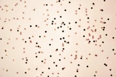 Bright background with falling stars Stock Photos