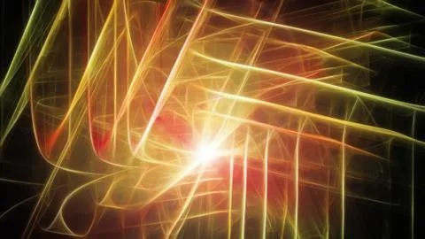 Bright background with glowing stripes Stock Illustration