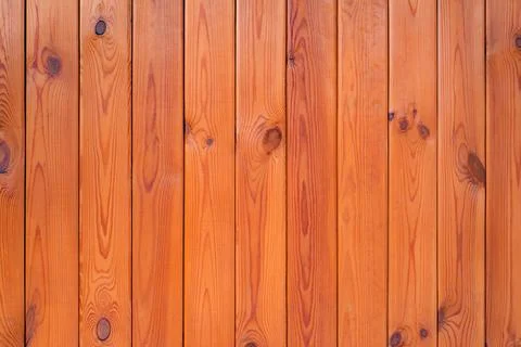 Bright background of lacquered yellow pine boards Stock Photos