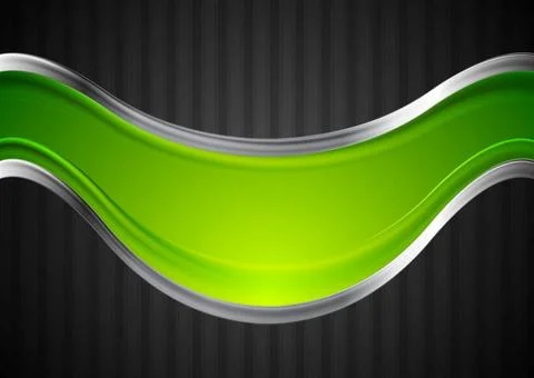 Bright background with metallic waves Bright background with metallic wave... Foto stock