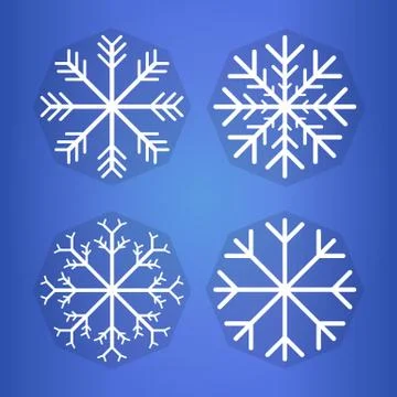 Bright background with snowflake . Eps 10 vector illustration Stock Illustration