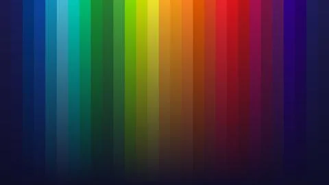 Bright Background Vibrant Gradient Display Featuring Full Spectrum Rainbow .. Stock Illustration