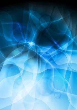 Bright background with waves. Eps 10. Gradient mesh included Bright backgr... Foto stock