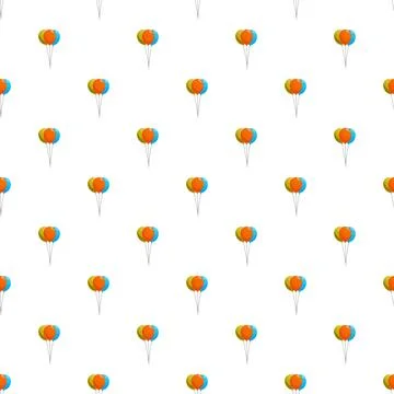 Bright balloons creating a festive background for celebrations 스톡 일러스트