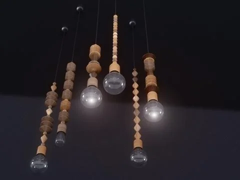 Bright Beads 3D Model