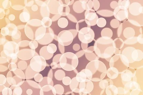 Bright beige bokeh background with abstract defocused circles. Abstract beige Stock Illustration