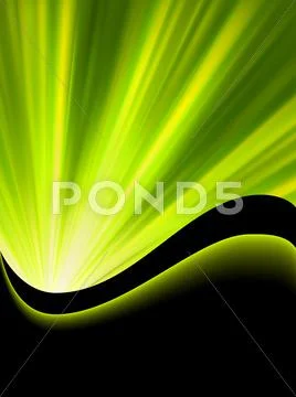 Bright blast green tone background. EPS 8 Stock Illustration