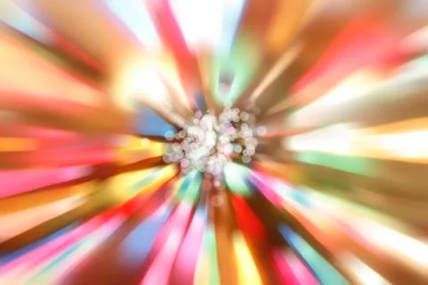 Bright blast of light background Stock Illustration