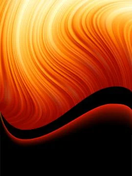 Bright blast of light on fire tone. EPS 8 Illustrazione stock