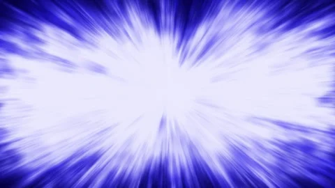 Bright blue abstract background with rays radiating in different directions from Stock Footage 258914831