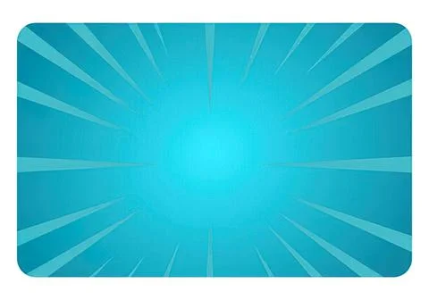 Bright blue abstract background with rays and gradient Illustrazione stock