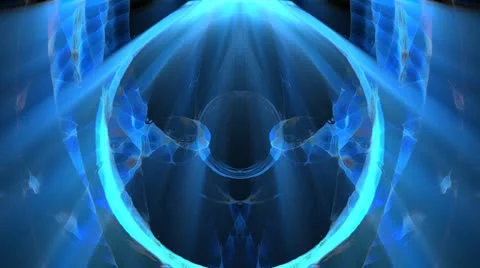 Bright blue abstract 스톡 동영상 8969098