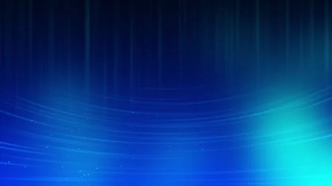 Bright blue abstract geometric motion design. Seamless looping. Video animat Stock Footage 280332616