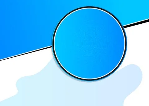 Bright blue abstract minimal background Stock Illustration