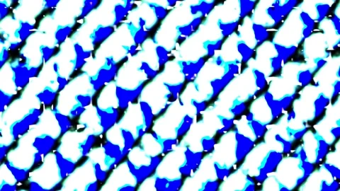 Bright blue abstract pattern with texture and movement Stock Footage 338166352