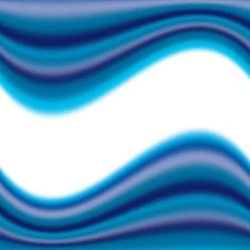 Bright blue and diffuse wavy Stock Photos