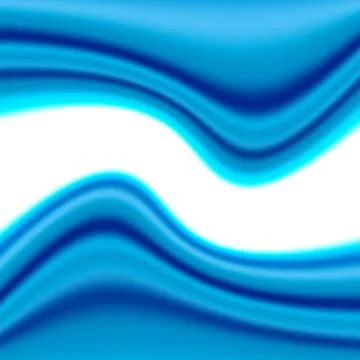 Bright blue and diffuse wavy Stock Photos