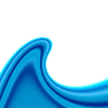 Bright blue and diffuse wavy Stock Photos