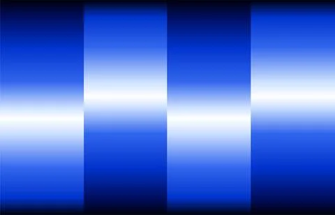 Bright Blue and White Gradient Stripes on Dark Abstract Background Stock Illustration