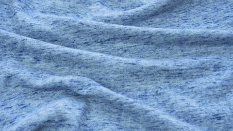 Bright blue background from a fabric close-up. Stock Footage 121901339