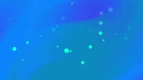 Bright blue background features small glowing particles. Stock Footage 315267966