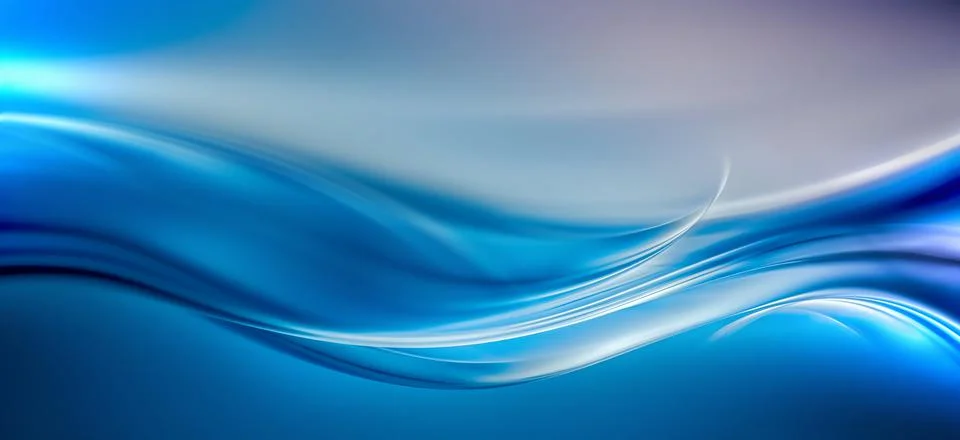 Bright Blue Background Stock Illustration
