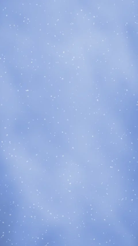 Bright blue blurred sky with loop slow motion snowfall animation 스톡 동영상 338407644