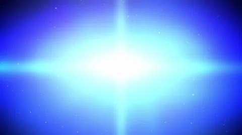 Bright Blue Cross Loop Stock Footage 24811875