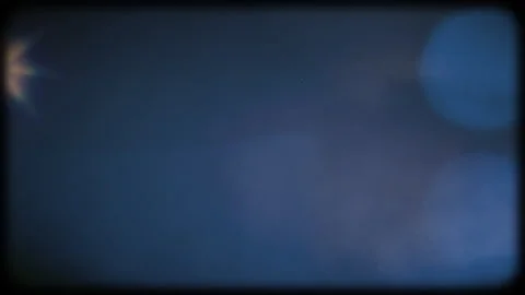 Bright blue flashing light from the left Vidéo 320146227