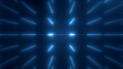 Bright blue flood lights disco background. Video stock 50288514