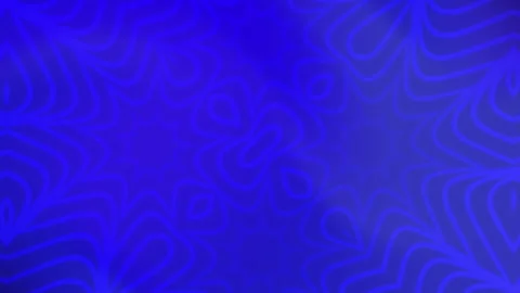 Bright blue gradient background abstract geometric hypnotic patterns shapes. Stock Footage 336655012