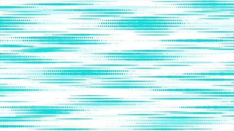 Bright blue halftone dotted lines pattern abstract minimal motion background Stock Footage 330991984