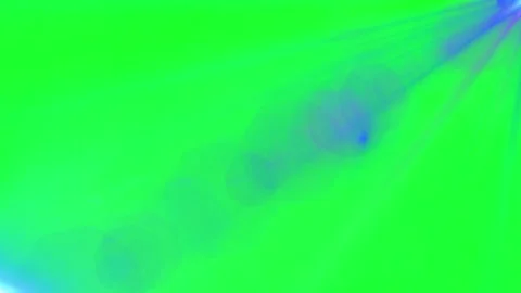 Bright blue lens flare effect radiating across a vibrant green chroma key 스톡 동영상 341322890