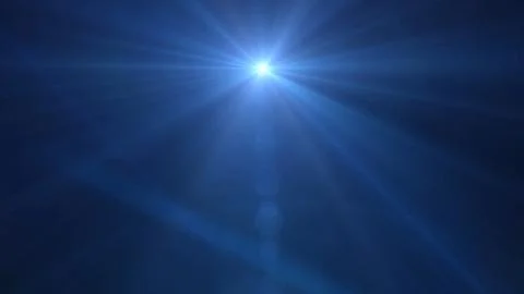 Bright blue light radiates from center Stock Illustration