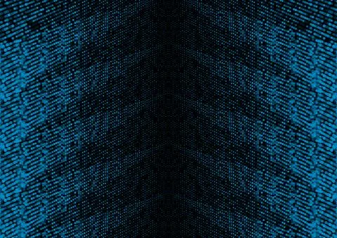 Bright blue minimal dotted arrows abstract futuristic tech background 스톡 일러스트
