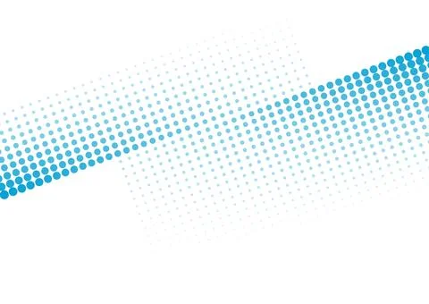 Bright blue minimal dotted lines abstract background Stock Illustration