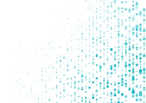 Bright blue minimal dotted lines abstract background Stock Illustration