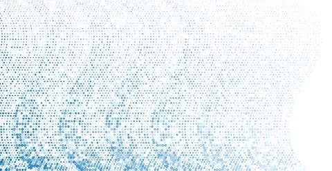 Bright blue minimal dotted lines abstract background Stock Illustration