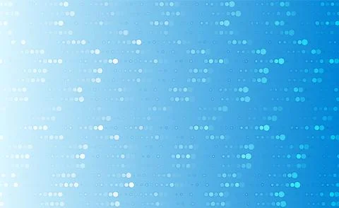 Bright blue minimal dotted lines abstract futuristic background Stock Illustration