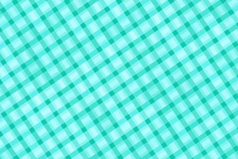 Bright blue patterned fabric with geometric design Stock Illustration